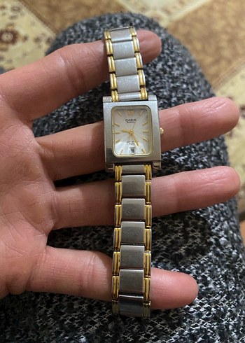 Casio Klasik Gri ve Altın Erkek Saat - Görsel 3