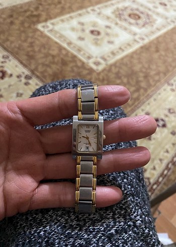 Casio Klasik Gri ve Altın Erkek Saat - Görsel 6