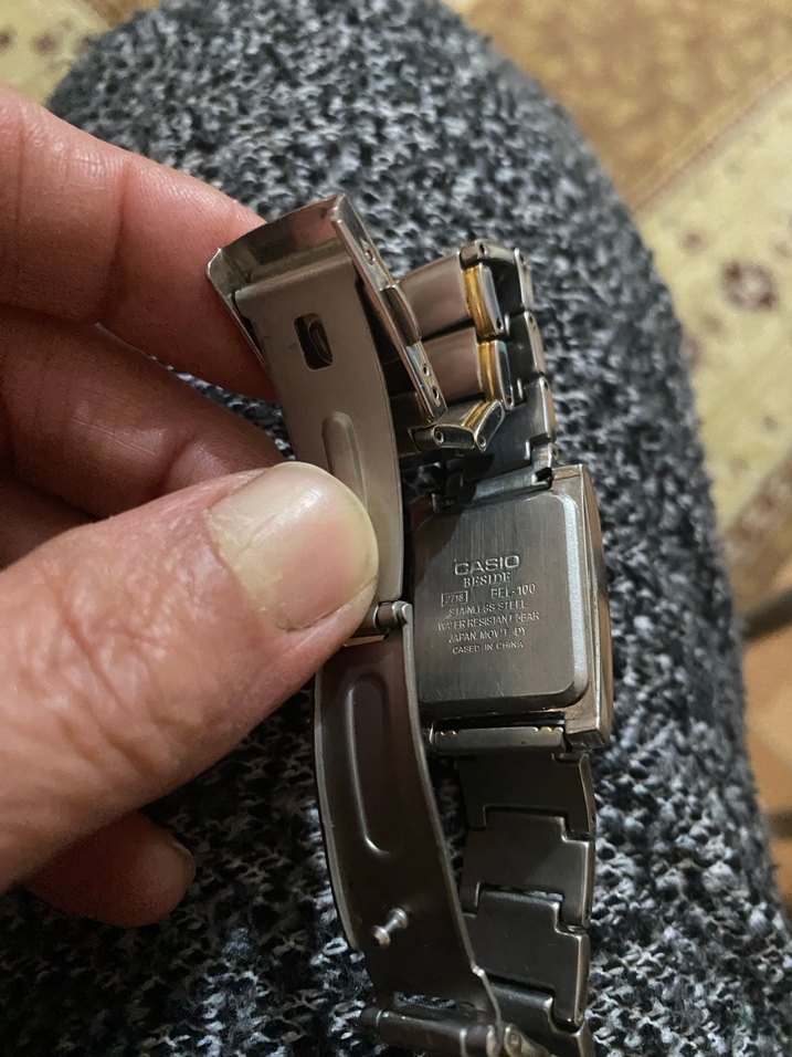 Casio Klasik Gri ve Altın Erkek Saat - Görsel 2