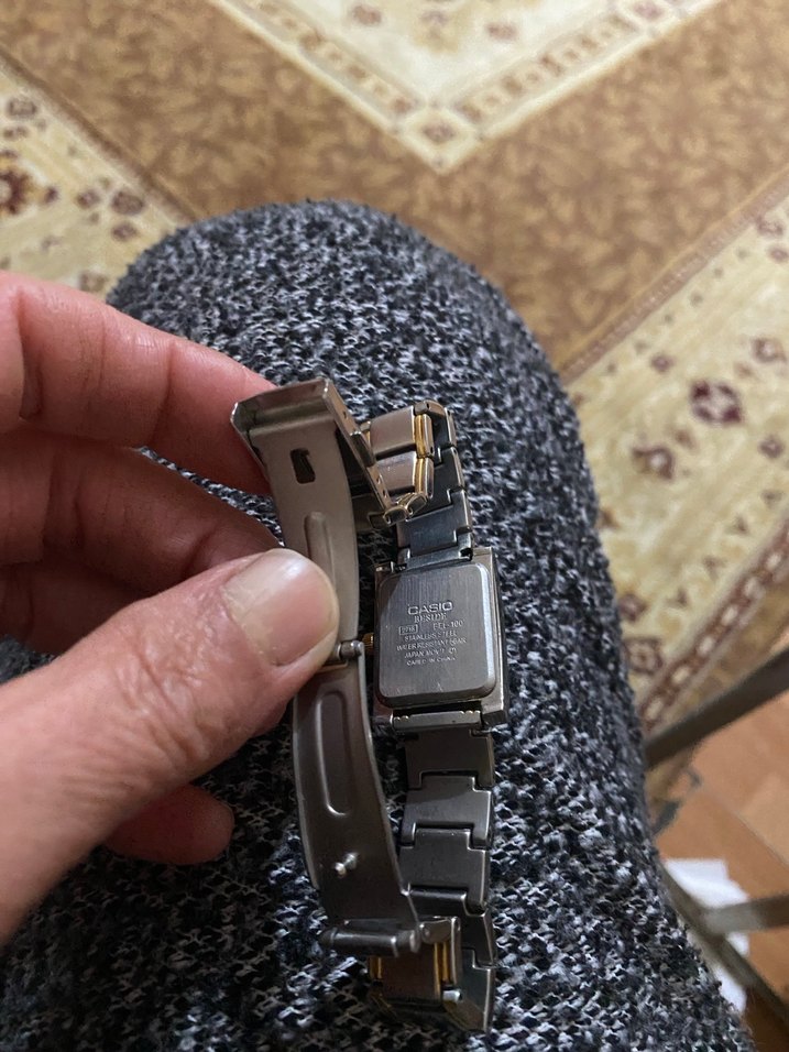 Casio Klasik Gri ve Altın Erkek Saat - Görsel 5