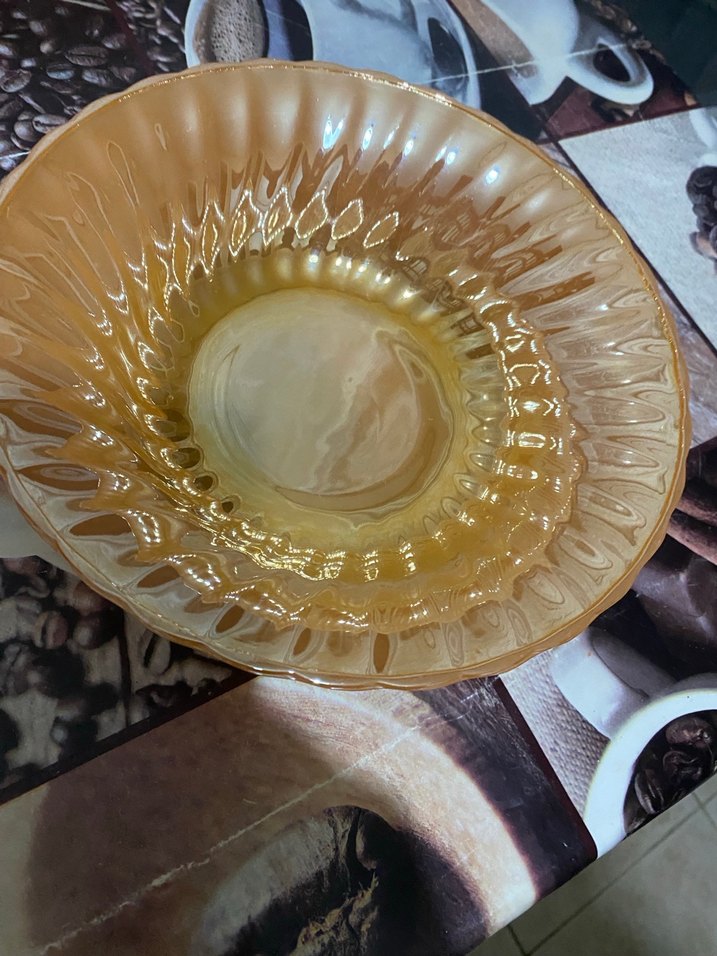 Parlak Bej Cam Saklama Kabı - Görsel 5