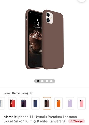 iPhone 11 Uyumlu Lila Silikon Kılıf - Görsel 2