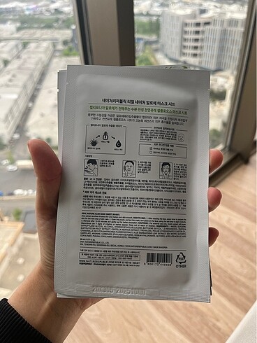 Diğer Nature republic kağıt maske