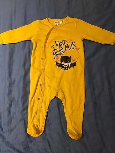 Civil sarı bebek tulum