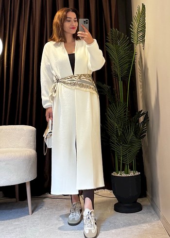 Uzun Beyaz Sakallı hırka - Görsel 4