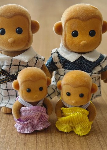 Sylvanian Families muadili figürler - Görsel 4