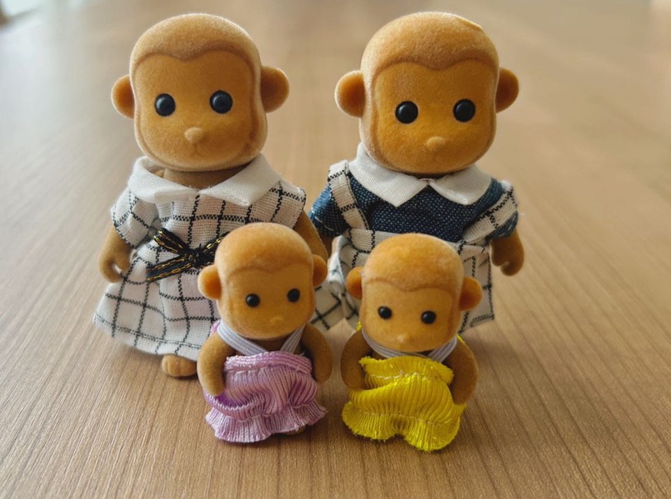 Sylvanian Families muadili figürler - Görsel 4
