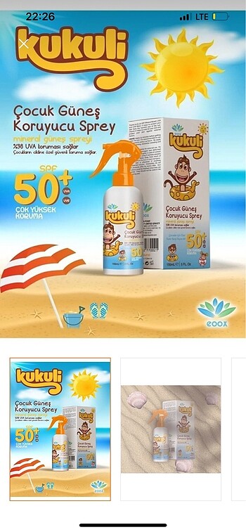 Çocuk Günes Kremi