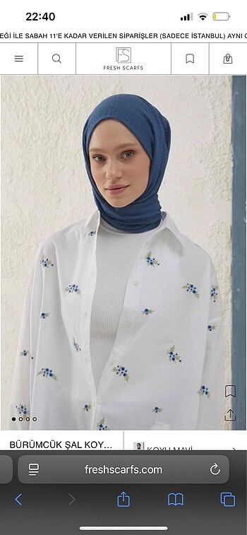 Fresh Scarfs Şal