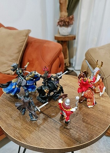 Beden Renk Medieval Knight Papo OPAPO 2002 Figure Figürler