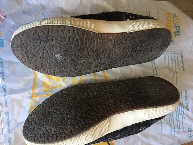 39 Beden siyah Renk Superga Kadın ayakkabı