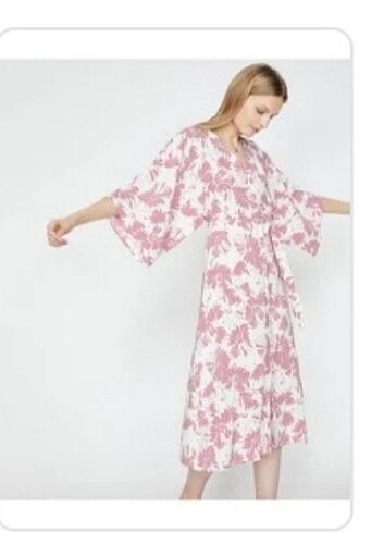 Kimono tarzı elbise 
