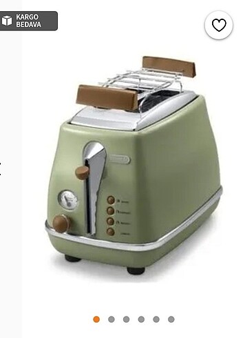 Delonghi İcona Vintage Ekmek Kızartma Makinesi 