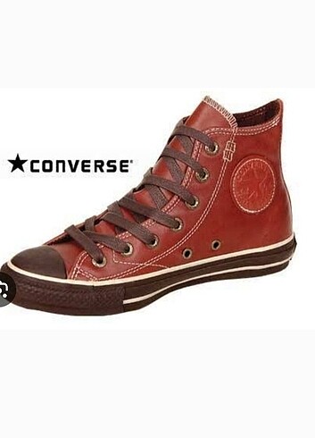 CONVERSE ALL STAR DERİ SNAKERS 