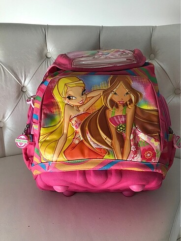 Winx kız okul çantası