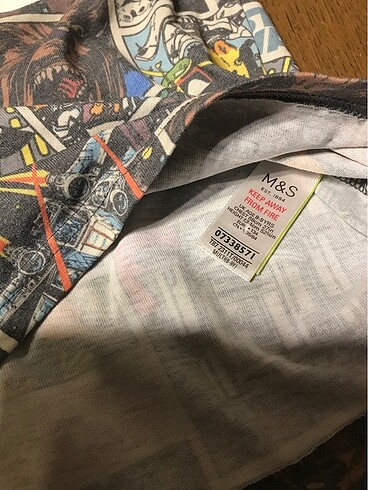8 Yaş Beden 8-9 yaş Star Wars erkek çocuk tshirt