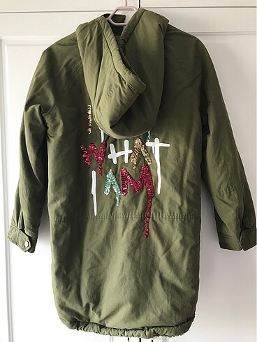 10 Yaş Beden Zara kız çocuk montu 10 yaş 140 cm