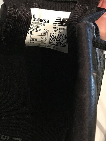 36,5 Beden mor Renk New balance 36.5