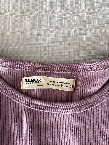 Pull and bear uzun kollu tişört