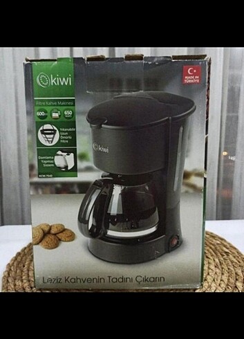 Kiwi filtre kahve Makinesi 