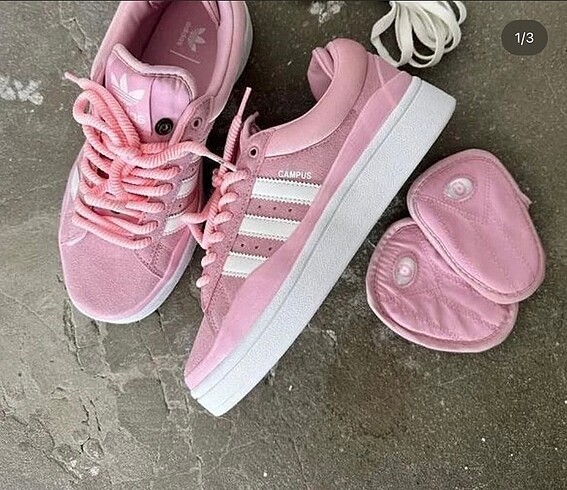 Adidas Campus X Bad Bunny Pink White