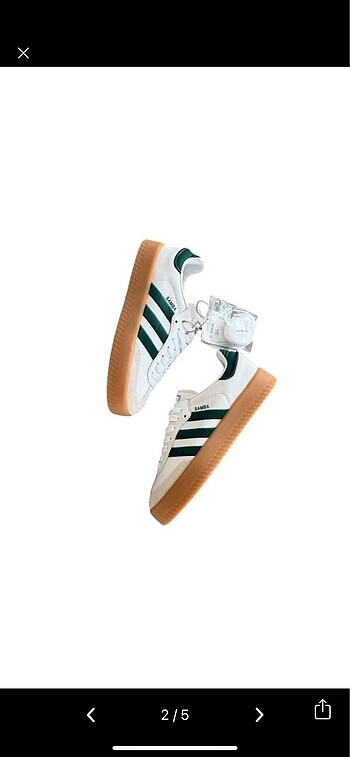 Adidas Adidas samba white Green
