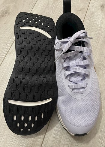 Kadın lila renk Bağcıklı Spor Ayakkabı - Görsel 4