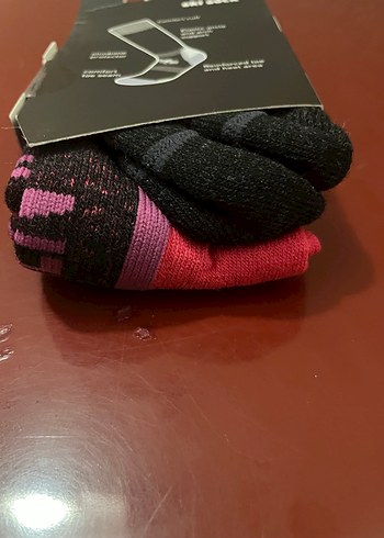 İki çift Orjinal Kayak Snowboad yün çorap - Görsel 2