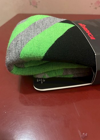 Erkek Mini Kayak Çorabı, Altın Renkli, Baskılı - Görsel 8