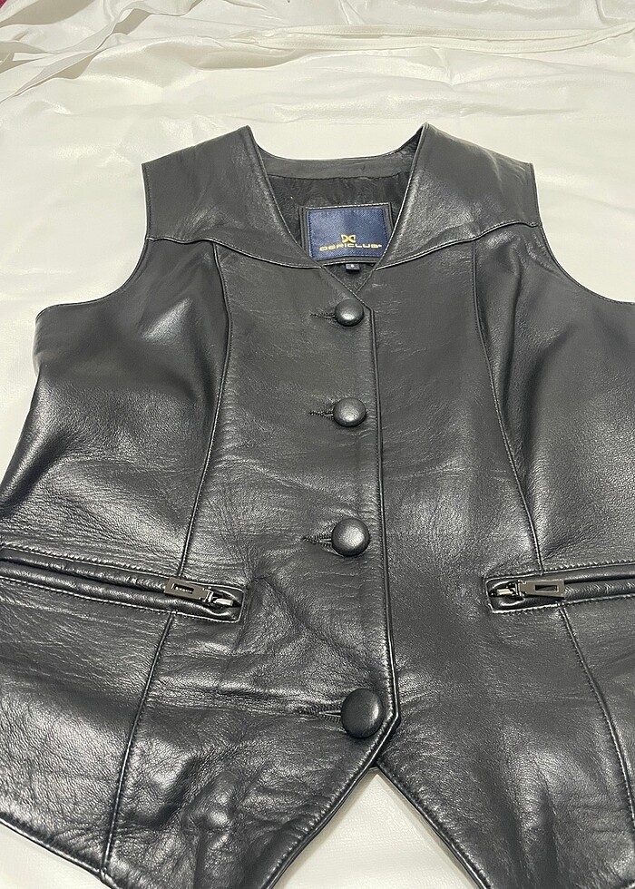 Deri yelek - Görsel 3