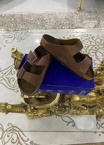 37 Beden kahverengi Renk Birkenstock terlik