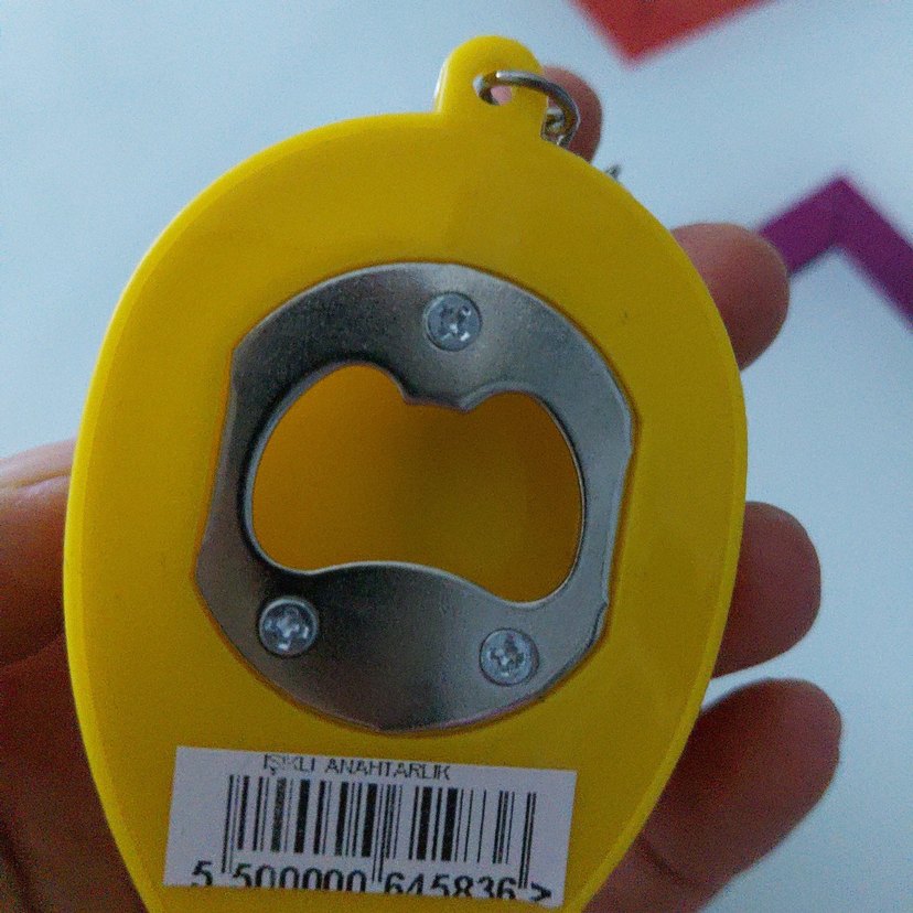 Sarı İnşaat Kaskı Anahtarlık - Görsel 3