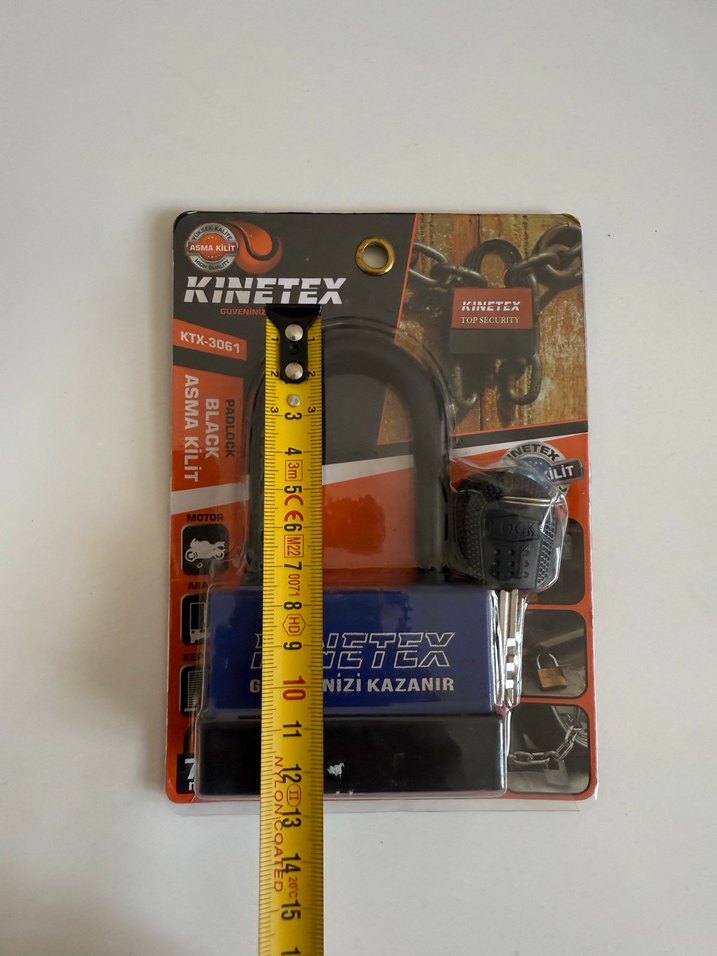 Kalın sıfır Asma kilit 4 anahtarlı - Görsel 5