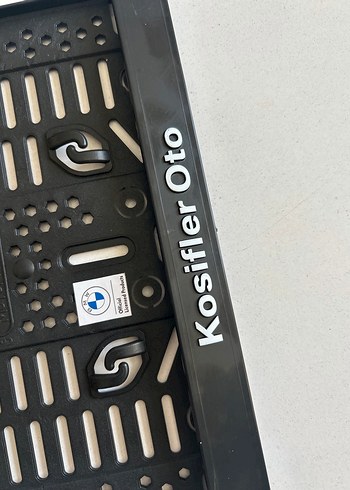 Kosifler Oto BMW orijinal kare plakalık - Görsel 2