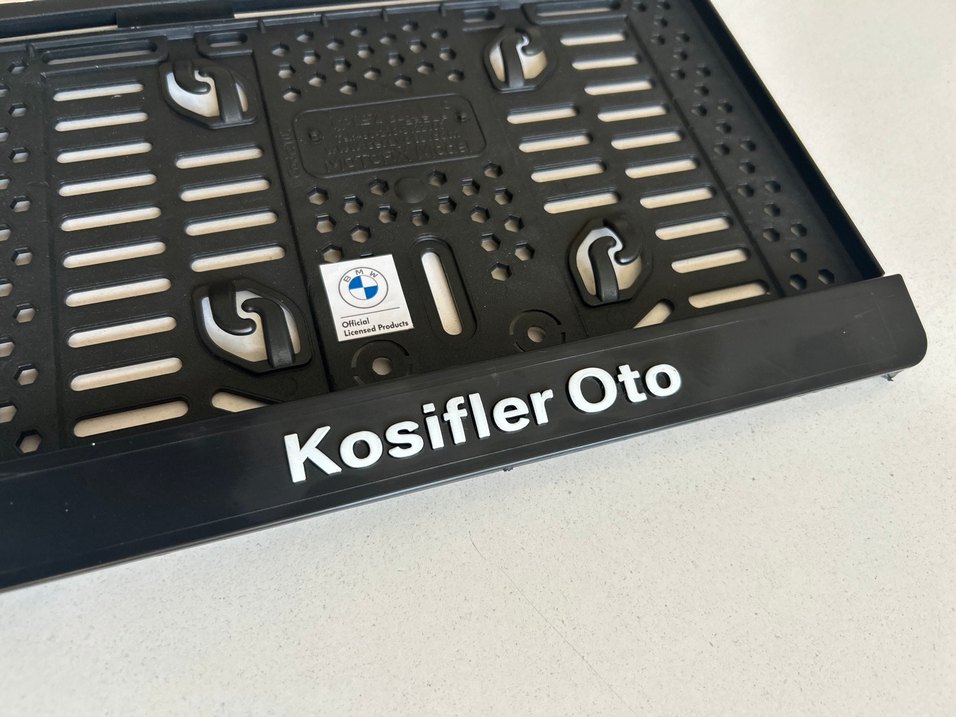 Kosifler Oto BMW orijinal kare plakalık - Görsel 5