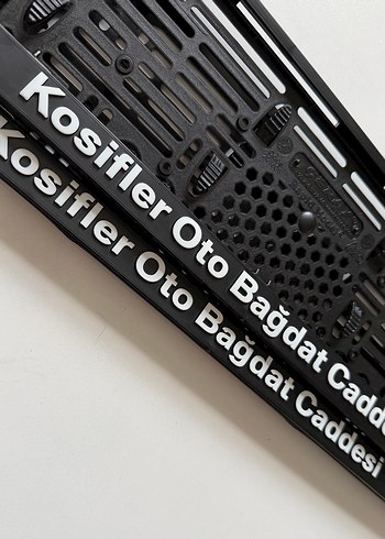 Kosifler oto Bağdat Caddesi orijinal plakalık - Görsel 3
