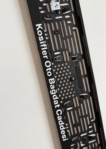 BMW Kosifler oto orijinal Bağdat Caddesi plakalık - Görsel 3