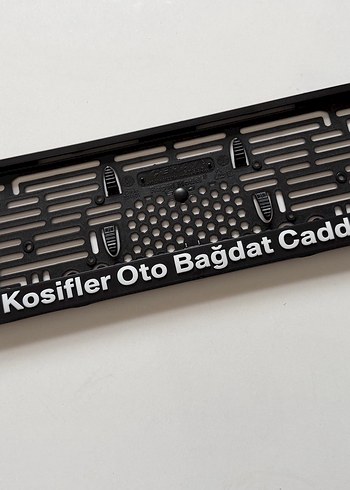 BMW Kosifler oto orijinal Bağdat Caddesi plakalık - Görsel 4