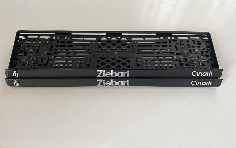 Ziebart yazılı orijinal plakalık