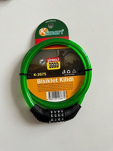 Beden Renk Motorsiklet/Bisiklet için şifreli kilit 65 cm