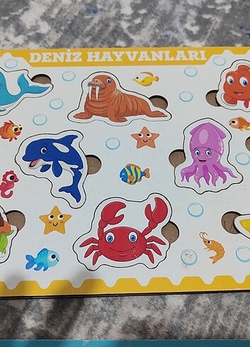 Beden Renk Ahşap yapboz