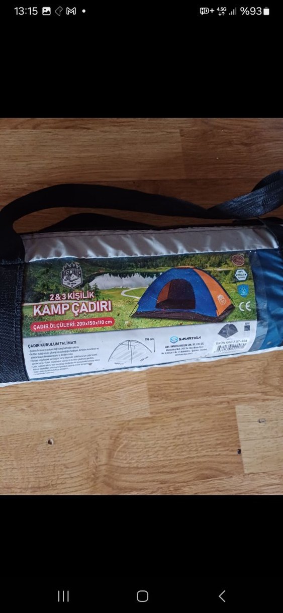 Fischer Kamp Çadırı 2 3 Kişilik Sıfır - Görsel 2