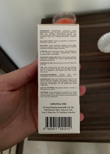  Beden Ornate Karınca Yumurtası Serumu 30ML
