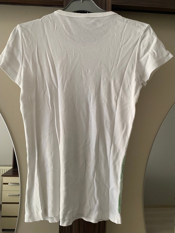 Baskılı Pamuklu Tişörtü, Kısa Kollu - Görsel 3