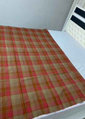 Çok Renkli Kareli Kumaş - Görsel 3