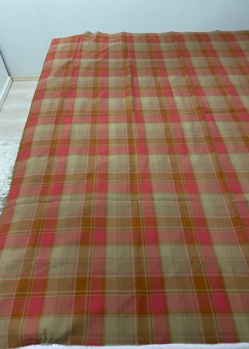 Çok Renkli Kareli Kumaş - Görsel 2