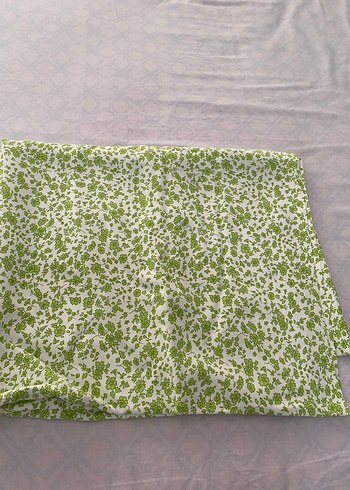 Parlak Yeşil Baskılı Kumaş - Görsel 6