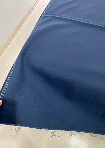 Koyu Mavi Düz Kumaş - Görsel 4