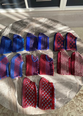 Nakışlı Çok Renkli Kadın Patik - Görsel 2