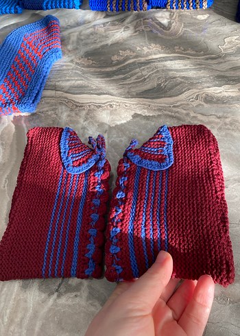 Nakışlı Çok Renkli Kadın Patik - Görsel 5